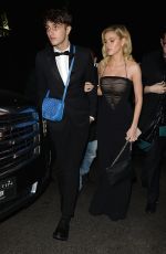 NICOLA PELTZ Arrives at Instyle and Warner Bros Golden Globes After-party in Los Angeles 01/07/2018