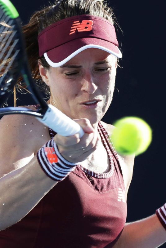 NICOLE GIBBS at Australian Open Tennis Tournament in Melbourne 01/17/2018