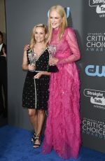 NICOLE KIDMAN at 2018 Critics’ Choice Awards in Santa Monica 01/11/2018