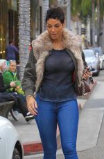 NICOLE MURPHY Out Shopping in Beverly Hills 01/16/2018