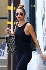 NICOLE RICHIE Leaves Tracy Anderson Studio in Los Angeles 01/16/2018