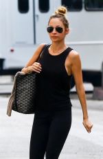 NICOLE RICHIE Leaves Tracy Anderson Studio in Los Angeles 01/16/2018