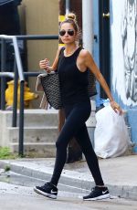 NICOLE RICHIE Leaves Tracy Anderson Studio in Los Angeles 01/16/2018