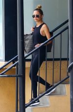 NICOLE RICHIE Leaves Tracy Anderson Studio in Los Angeles 01/16/2018