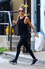 NICOLE RICHIE Leaves Tracy Anderson Studio in Los Angeles 01/16/2018