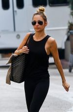 NICOLE RICHIE Leaves Tracy Anderson Studio in Los Angeles 01/16/2018