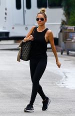 NICOLE RICHIE Leaves Tracy Anderson Studio in Los Angeles 01/16/2018