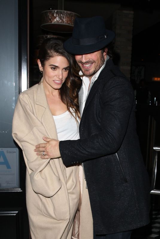 NIKKI REED and Ian Somerhalder Leaves Craig