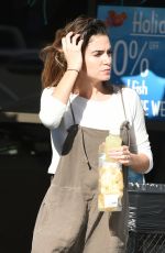 NIKKI REED Out for a Snack in Los Angeles 01/17/2018