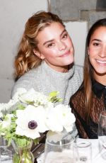 NINA AGDALat Aeriereal Role Models Dinner Party in New York 01/25/2018