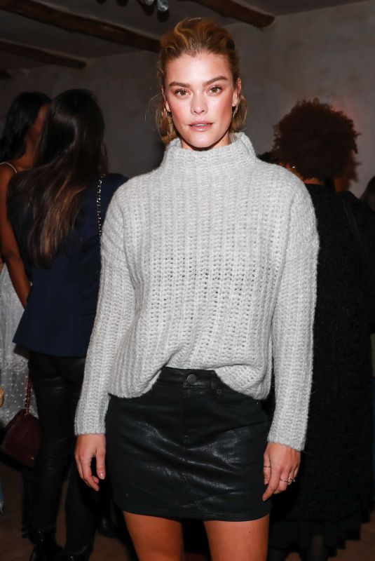 NINA AGDALat Aeriereal Role Models Dinner Party in New York 01/25/2018