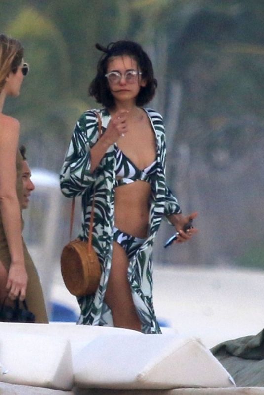 NINA DOBREV in Bikini on Holiday in Cabo San Lucas 01/19/2018