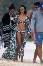 NINA DOBREV in Bikini on Holiday in Cabo San Lucas 01/19/2018