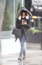 NINA DOBREV on Her 29th Birthday Heading to Drybar in Los Angeles 01/09/2018