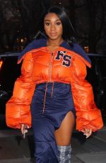 NORMANI KORDEI Arrives at Sony Building in New York 01/26/2018