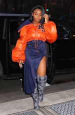 NORMANI KORDEI Arrives at Sony Building in New York 01/26/2018