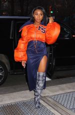 NORMANI KORDEI Arrives at Sony Building in New York 01/26/2018