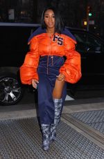 NORMANI KORDEI Arrives at Sony Building in New York 01/26/2018