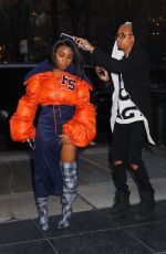 NORMANI KORDEI Arrives at Sony Building in New York 01/26/2018