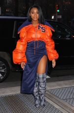 NORMANI KORDEI Arrives at Sony Building in New York 01/26/2018