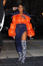 NORMANI KORDEI Arrives at Sony Building in New York 01/26/2018