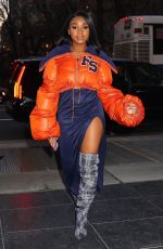 NORMANI KORDEI Arrives at Sony Building in New York 01/26/2018