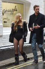OLA JORDAN Heading to Dance Studio in London 01/12/2018