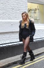 OLA JORDAN Heading to Dance Studio in London 01/12/2018