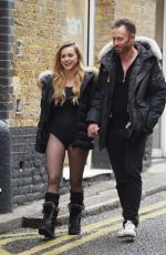 OLA JORDAN Heading to Dance Studio in London 01/12/2018
