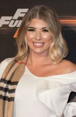 OLIVIA BUCKLAND at Fast and Furious Live at O2 Arena in London 01/19/2018