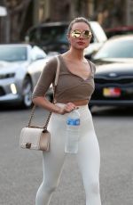 OLIVIA CULPO Leaves Kate Somerville Spa in West Hollywood 01/10/2018