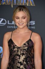 OLIVIA HOLT at Black Panther Premiere in Hollywood 01/29/2018
