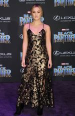 OLIVIA HOLT at Black Panther Premiere in Hollywood 01/29/2018