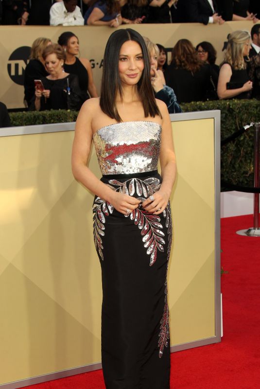 OLIVIA MUNN at Screen Actors Guild Awards 2018 in Los Angeles 01/21/2018