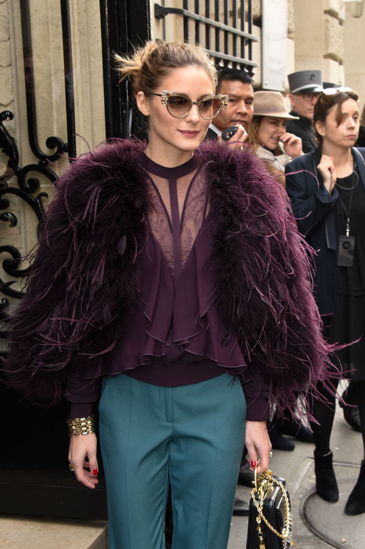 OLIVIA PALERMO at Elie Saab 2018 Haute Couture Spring/Summer Show in ...