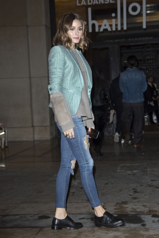 OLIVIA PALERMO at Giorgio Armani Prive Show at 2018 Haute Couture Fashion Week in Paris 01/23/2018