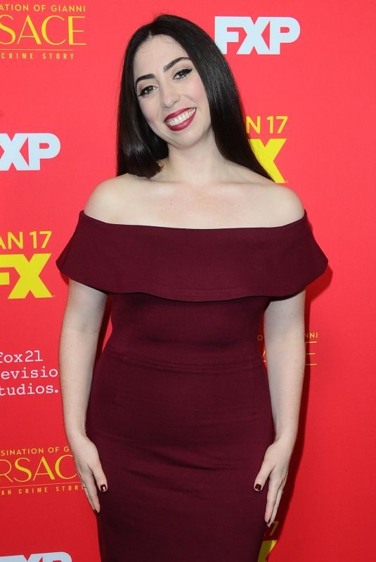 OLIVIA SANDOVAL at The Assassination of Gianni Versace: American Crime Story Premiere in Hollywood 01/08/2018