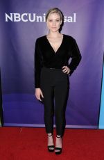OLIVIA TAYLOR DUDLEY at NBC/Universal TCA Winter Press Tour in Los Angeles 01/09/2018