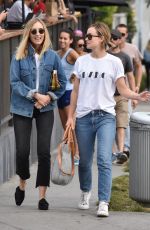 OLIVIA WILDE in Jeans Out with a Friend in West Hollywood 01/30/2018