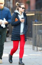 OLIVIA WILDE Out and About in New York 01/03/2018
