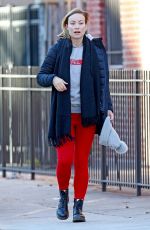 OLIVIA WILDE Out and About in New York 01/03/2018