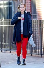 OLIVIA WILDE Out and About in New York 01/03/2018