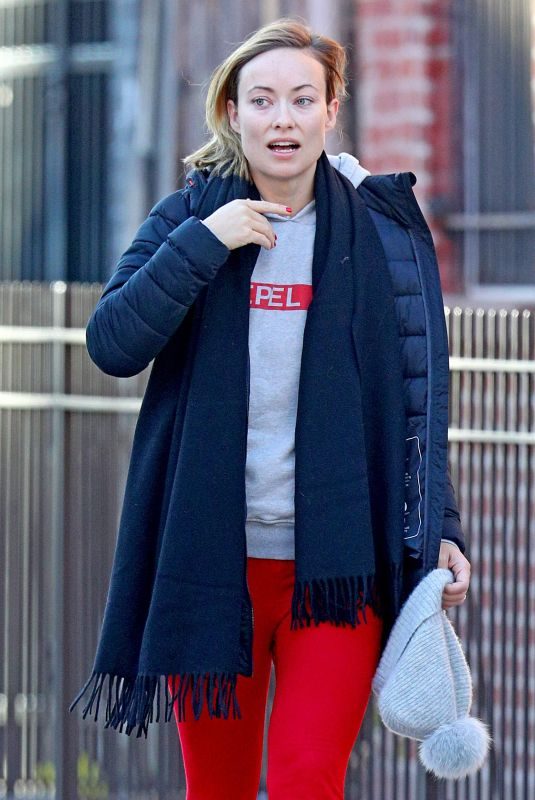 OLIVIA WILDE Out and About in New York 01/03/2018
