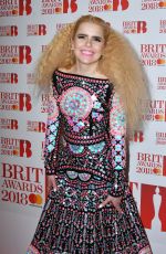 PALOMA FAITH Performs at Brit Awards Nominations Launch Party in London 01/13/2018
