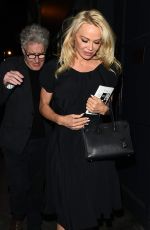 PAMELA ANDERSON Leaves Talk Launching Women Whistleblowing Wikileaks in London 01/22/2018