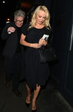 PAMELA ANDERSON Leaves Talk Launching Women Whistleblowing Wikileaks in London 01/22/2018