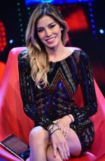 PAOLA PEREGO and AIDA YESPICA at Superbrain TV Show in Rome 01/19/2018