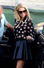 PARIS HILTON Heading to a Beauty Salon in Beverly Hills 01/18/2018