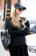 PARIS HILTON Out and About in Beverly Hills 01/19/2018