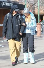 PARIS HILTON Out in Aspen 01/03/2018